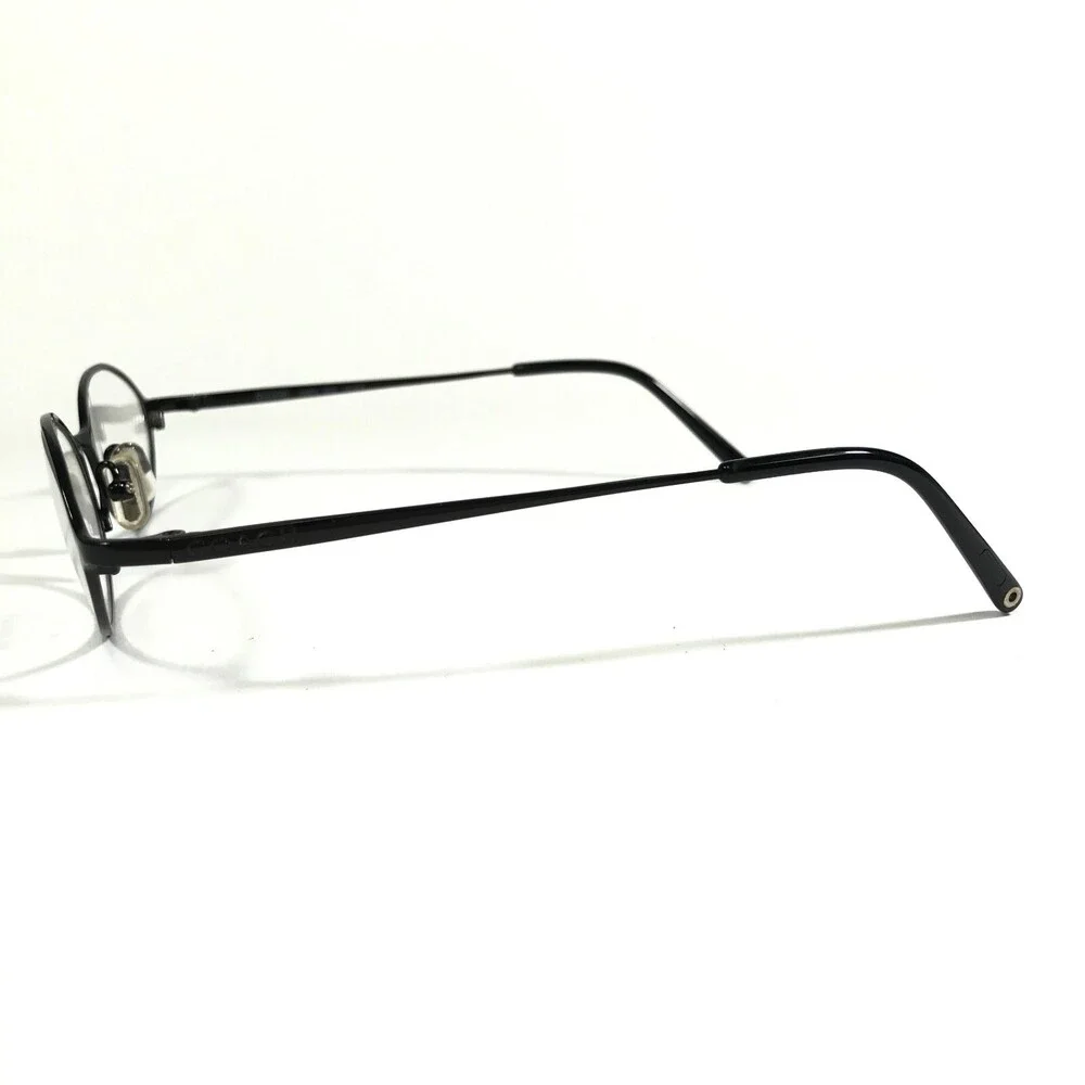 Coach Eyeglasses Frames AIMEE 402 BLACK Oval Round Full Rim 51-17-135 - Picture 5 of 10